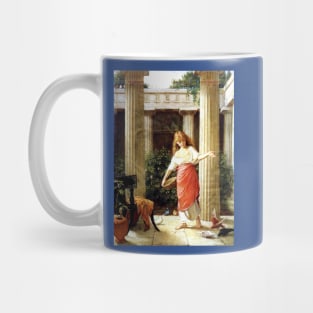 In The Peristyle - John William Waterhouse Mug